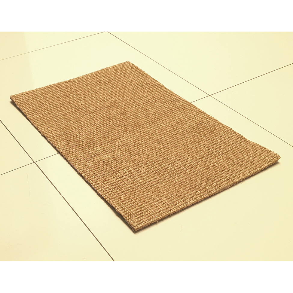 Tapete Natural Retangular Sisal (50x100cm) Mel Claro