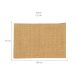 Tapete Natural Retangular Sisal (50x100cm) Mel Claro