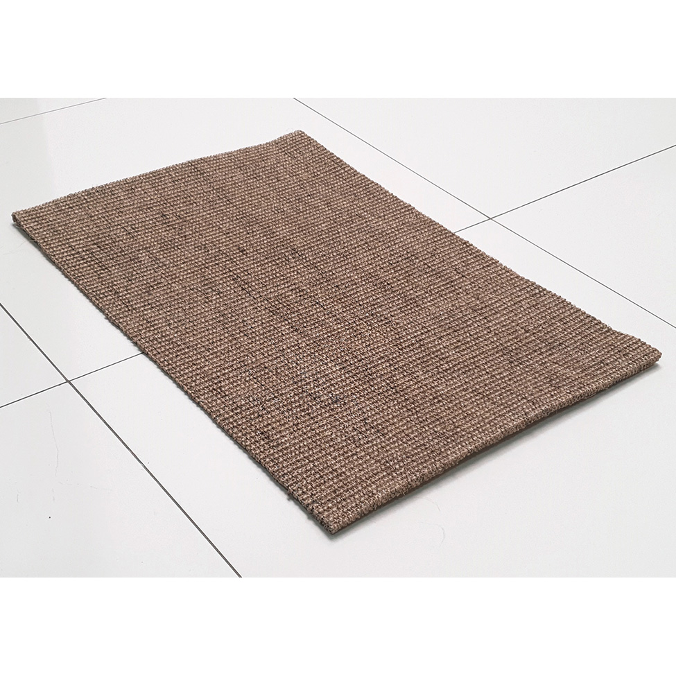 Tapete Natural Retangular Sisal (50x1cm) Camelo
