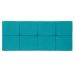Painel Cabeceira Casal 1,40cm Azul Turquesa