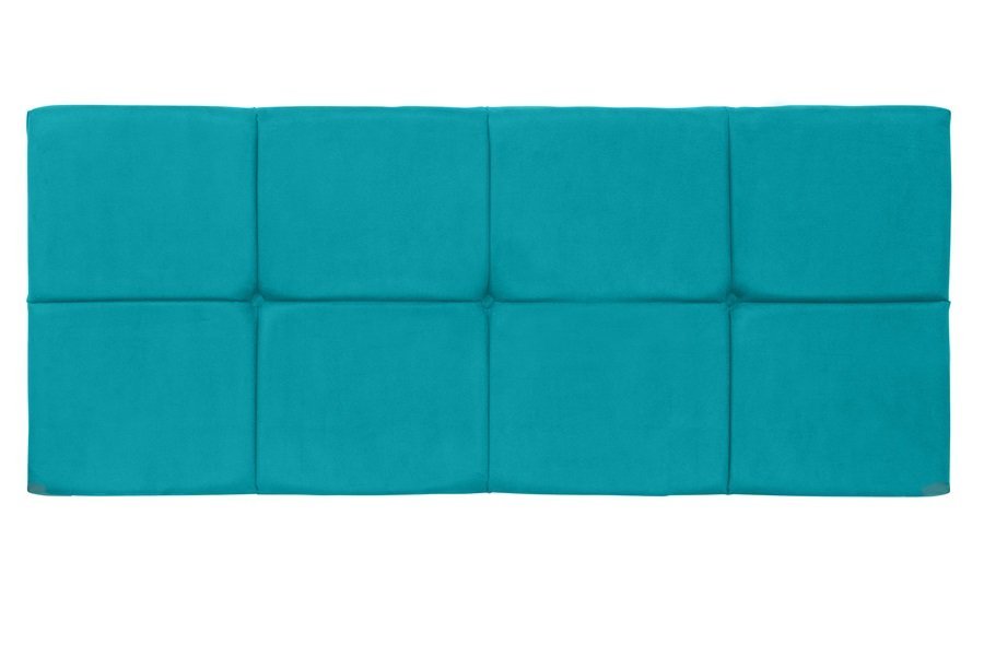 Painel Cabeceira Casal 1,40cm Azul Turquesa