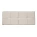Painel Cabeceira Casal 1,40cm Bege