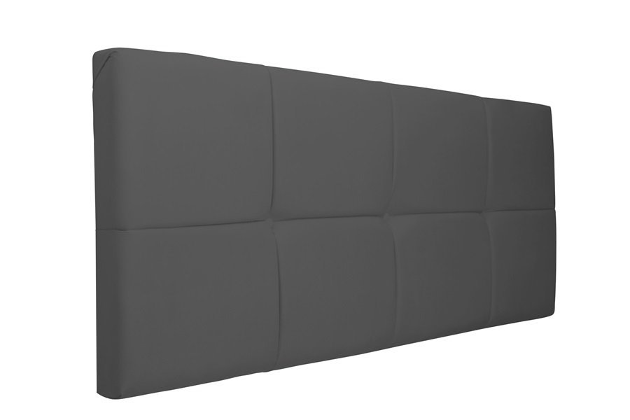 Painel Cabeceira Casal 1,40cm Cinza