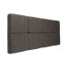 Painel Cabeceira Casal 1,40cm Marrom