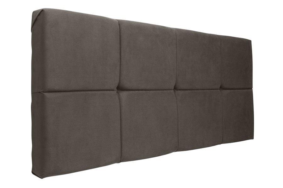 Painel Cabeceira Casal 1,40cm Marrom