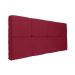 Painel Cabeceira Casal 1,40cm Vermelho
