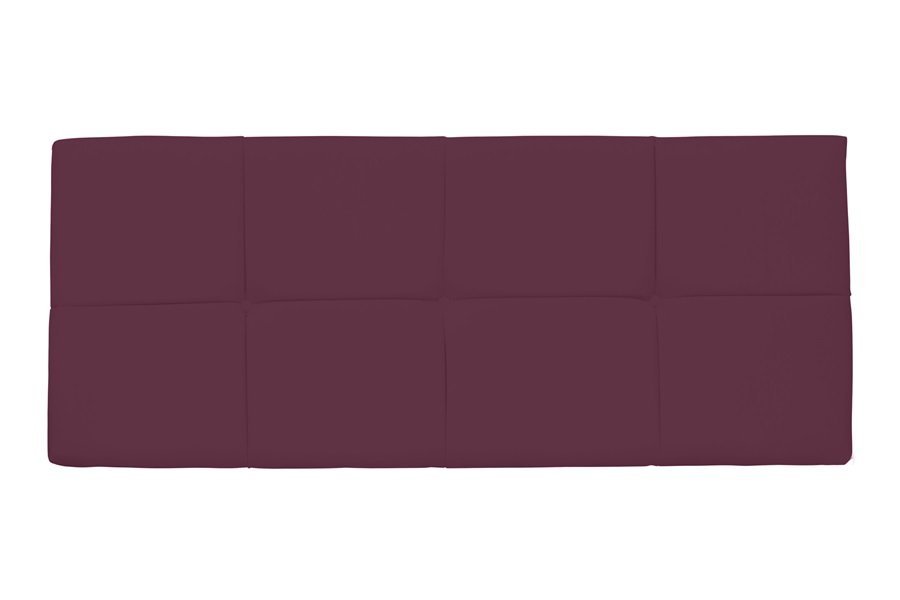 Painel Cabeceira Casal 1,40cm Vinho / Bordô
