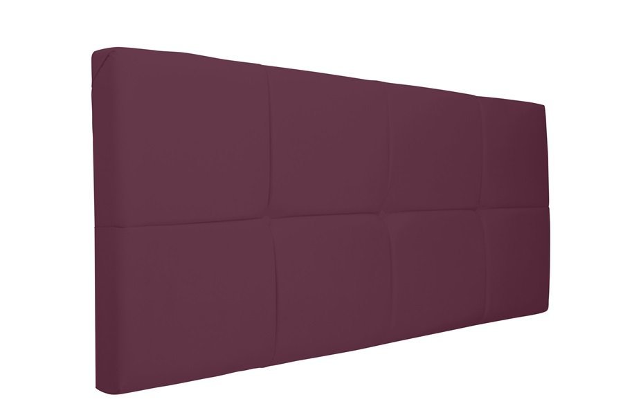 Painel Cabeceira Casal 1,40cm Vinho / Bordô
