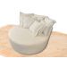 Poltrona Decorativa Redonda - Pol005
