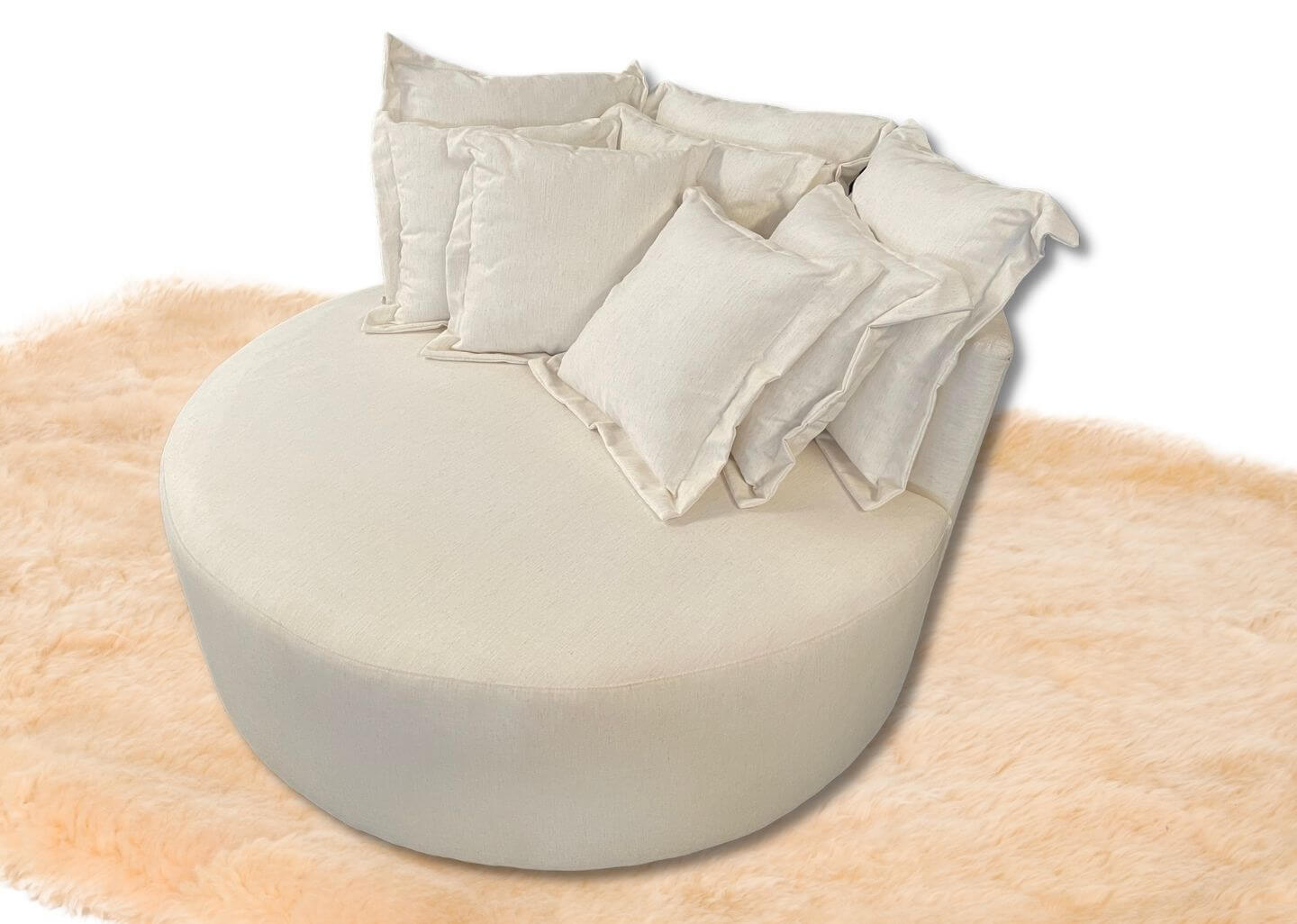 Poltrona Decorativa Redonda - Pol005