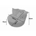 Poltrona Decorativa Redonda - Pol005