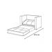 Sofá Cama 1 Lugar - Cam006