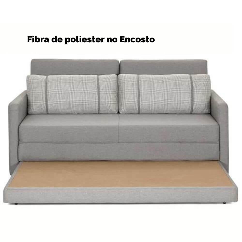 Sofá Cama 2 Lugares Queen 1,76M