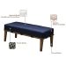 Banco Livia Azul e Mel 100 cm
