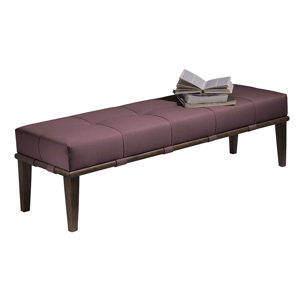 Banco Livia Rosa e Imbuia 160 cm