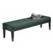 Banco Livia Verde e Imbuia 140 cm