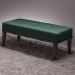 Banco Livia Verde e Imbuia 140 cm