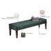 Banco Livia Verde e Imbuia 160 cm