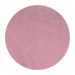 Poltrona Agatha Veludo Rosa e Imbuia