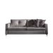 Sofá 3 Lugares Viena 230 cm Soft Marrom Claro