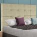 Cabeceira Casal 138 cm Berlin Veludo Bege Soon