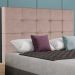Cabeceira Casal 138 cm Berlin Veludo Rose Soon