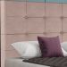 Cabeceira Casal 138 cm Berlin Veludo Rose Soon