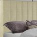 Cabeceira Casal 138 cm Dubai Veludo Bege Soon