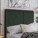 Cabeceira Casal 138 cm Lizz Veludo Verde Soon