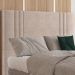Cabeceira Casal 138 cm London Veludo Rose Soon