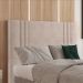 Cabeceira Casal 138 cm London Veludo Rose Soon