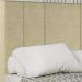 Cabeceira Casal 138 cm Madrid Veludo Bege Soon