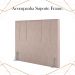 Cabeceira Casal 138 cm Madrid Veludo Rose Soon