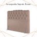 Cabeceira Casal 138 cm Milan Veludo Rose Soon