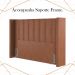 Cabeceira Queen 158 cm Barcell Veludo Terracota Soon