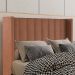 Cabeceira Queen 158 cm Barcell Veludo Terracota Soon