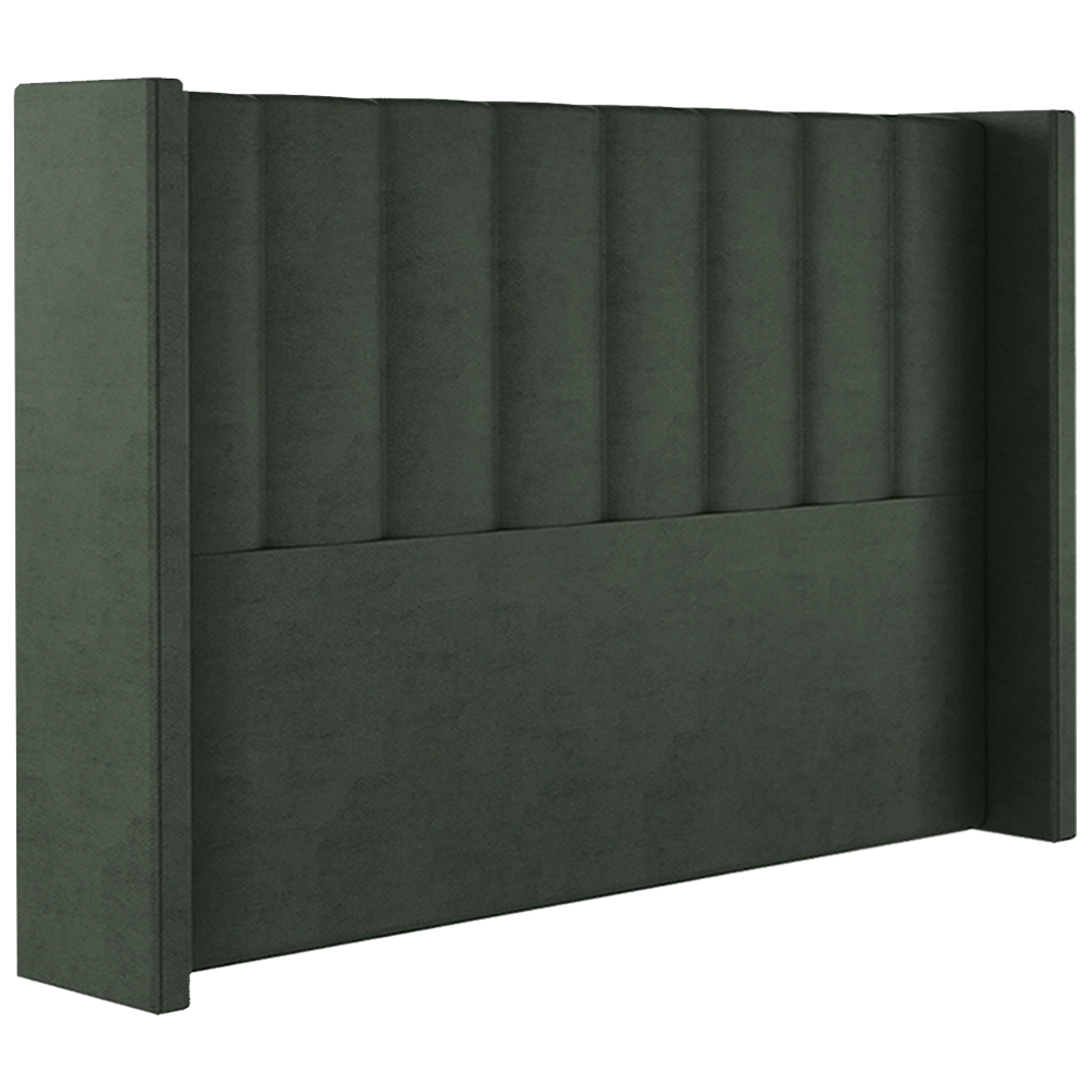 Cabeceira Queen 158 cm Barcell Veludo Verde Soon