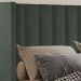 Cabeceira Queen 158 cm Barcell Veludo Verde Soon