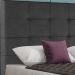 Cabeceira Queen 158 cm Berlin Veludo Preto Soon