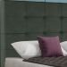 Cabeceira Queen 158 cm Berlin Veludo Verde Soon