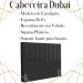 Cabeceira Queen 158 cm Dubai Veludo Preto Soon