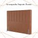 Cabeceira Queen 158 cm Dubai Veludo Terracota Soon