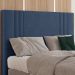 Cabeceira Queen 158 cm London Veludo Azul Soon