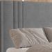 Cabeceira Queen 158 cm London Veludo Cinza Soon