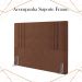 Cabeceira Queen 158 cm London Veludo Terracota Soon