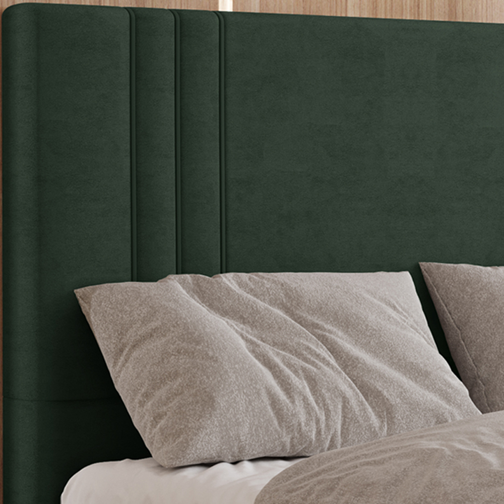 Cabeceira Queen 158 cm London Veludo Verde Soon