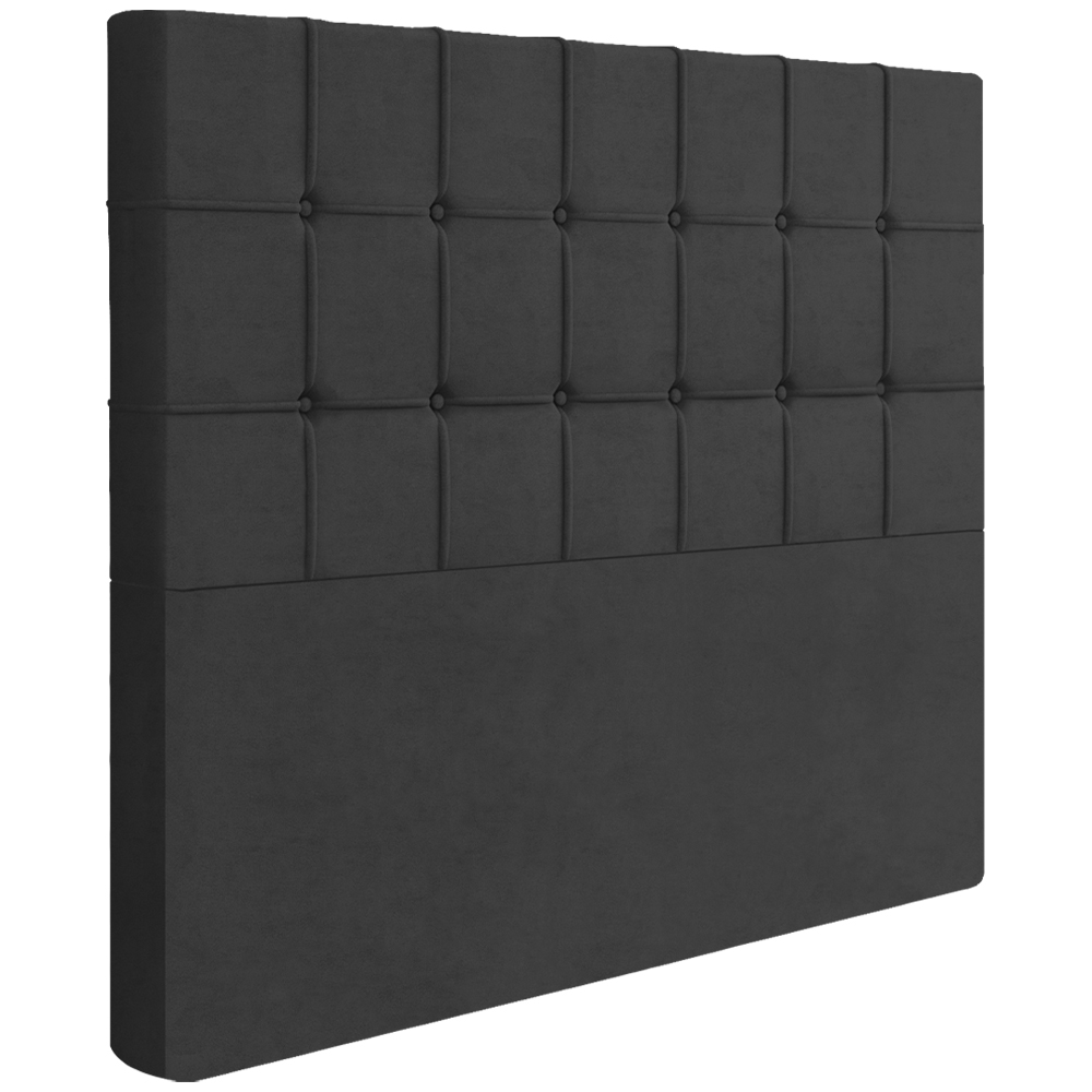 Cabeceira Queen 158 cm Lots Veludo Preto Soon