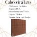 Cabeceira Queen 158 cm Lots Veludo Terracota Soon