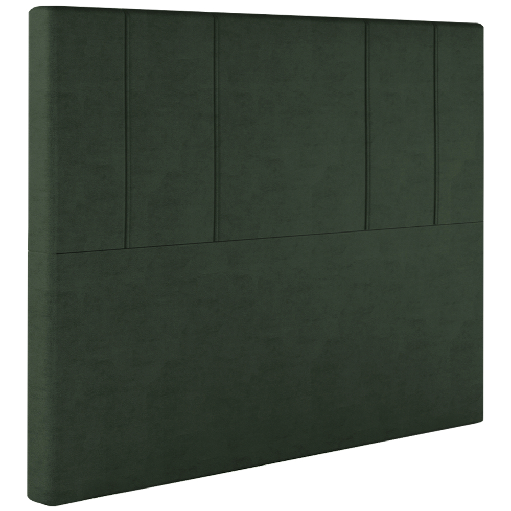 Cabeceira Queen 158 cm Madrid Veludo Verde Soon