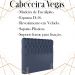Cabeceira Queen 158 cm Vegas Veludo Azul Soon